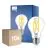 Fordelspakke 10x Philips Master LED E27 Pære Filament Klar 7.2W 1055lm - 922-927 Dim To Warm | Bedste Farvegengivelse - Dæmpbar - Erstatter 75W