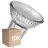 Fordelspakke 10x Ledvance LED Spot GU10 PAR16 3.7W 350lm 36D - 830 Varm Hvid | Erstatter 35W
