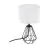 Eglo Bordlampe Carlton 2 Stål Sort | IP20 - Egnet til 1x E14 