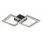 Eglo Loftlampe Calliera Stål Sort, Messing 18.4W 2500lm - 830 Varm Hvid | Dæmpbar