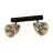 Eglo Loftlampe Keelby Stål Sort | IP20 - Egnet til 2x E14 