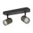 Eglo Loftlampe Consuma 1 Stål Bronze Sort | IP44 - Egnet til 2x GU10 