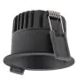 Ledvance LED spot Mørklight Aluminium sort 8W 640lm 36D - 927 ekstra varm hvid | Udsnit 68mm - IP44 - bedste farvegengivelse - dæmpbar