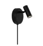 Nordlux Omari Vægbelysning Sort 3.2W 320lm - 827 Ekstra Varm Hvid 3.2W 320lm | med Kontakt