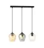 Emibig Pendel Lampe Istar Stål Sort | Egnet til 3x E27 - Max 10W