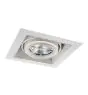 Noxion Forsænket Spot Kantfri Pro 1x AR111 Vipbar Hvid | Udsnit 164x164mm - G53 sokkel