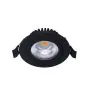 Noxion LED Vipbar Slim Spot sort 6W 550lm - 930 varm hvid | Udsnit 75mm - IP54 - bedste farvegengivelse 