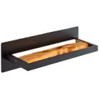 Brilliant Chaumont Vægbelysning Aluminium Metal Træ Sort 8W 930lm - 830 Varm Hvid