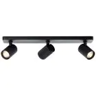 Brilliant Marty Loftlampe Aluminium Sandet Sort 15W 1050lm - 830 Varm Hvid | Inkl. 3x GU10
