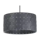 Ledvance Decor Felt Weaving Pendel Lampe 380 Mørk Grå | Egnet til E27
