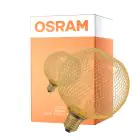 Osram Decor Spiral E27 Globe Filament Guld 3.5W 170lm - 818 Ekstra Varm Hvid | Dæmpbar - Erstatter 15W