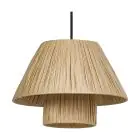 Ledvance Decor Bamboo Papir/Stål Hut 280 Brun | Egnet til E27