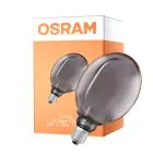 Osram Vintage 1906 LED E27 Globe Filament Smoke 130mm 4W 110lm - 818 Ekstra Varm Hvid | Dæmpbar - Erstatter 12W
