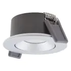 Ledvance LED spot Air Adjust Aluminium sølv 4W 320lm 36D - 930 varm hvid | Udsnit 68mm - IP23 - bedste farvegengivelse - dæmpbar