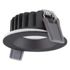 Ledvance LED spot Air Fix Aluminium sort 6W 480lm 36D - 927 ekstra varm hvid | Udsnit 68mm - IP65 - bedste farvegengivelse - dæmpbar