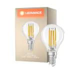 Ledvance Classic LED E14 Pære Filament Klar 3.4W 470lm - 827 Ekstra Varm Hvid | Dæmpbar - Erstatter 40W