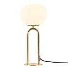 DFTP by Nordlux Bordlampe Shapes Glas og Metal Messing | Egnet til 1x E27