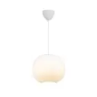 DFTP by Nordlux Navone 30 Pendel Lampe Glas og Metal Hvid | Egnet til E27