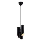 DFTP by Nordlux Rochelle Pendel Lampe Metal Sort | 207mm - Egnet til 3x GU10