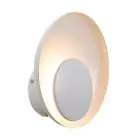 Nordlux Marsi Vægbelysning Metal og PMMA Hvid 7W 260lm - 830 Varm Hvid | 3-Trin Dæmpbar