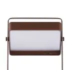 Nordlux Saulio Bordlampe Brun 3.5W 200lm 830 Varm Hvid | IP44 - med Kontakt - Batteri - Solar