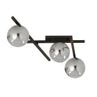 Emibig Loftlampe Smart Stål Sort | Egnet til 3x E14 - Max 10W