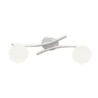 Emibig Loftlampe Opus Stål Hvid | Egnet til 2x E14 - Max 10W