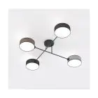 Emibig Loftlampe Maga Stål Sort | Egnet til 4x E14 - Max 10W