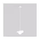 Emibig Pendel Lampe Ritual Stål Hvid | Egnet til 1x G9 - Max 8W