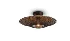 Good&Mojo Loftlampe Kalimantan Bambus Sort | Egnet til 1x E27 