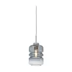 It's about RoMi Pendel Lampe Verona Glas Grå | Egnet til 1x E27 