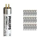 Fordelspakke 25x Philips MASTER Actinic BL T5 Short 6W - ultraviolet | 21cm