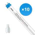 Fordelspakke 10x Philips LED Lysrør T8 CorePro (EM/Mains) Standard Output 20W 2200lm - 865 dagslys | 150cm - erstatter 58W