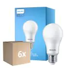 Fordelspakke 6x Philips Corepro LED Pære E27 Pære matt 13W 1521lm - 827 ekstra varm hvid | erstatter 100W