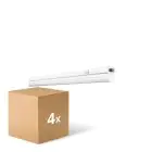 Fordelspakke 4x Ledvance LED Lysrender Linear Kompakt Kontakt 14W 1400lm - 830 Varm Hvid | 120cm