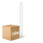 Fordelspakke 10x Philips CorePro PL-L LED Pære Mains 24W - 840 Kold Hvid | 4-Pinde - Erstatter 55W