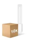 Fordelspakke 10x Ledvance Dulux-L LED 8W - 840 Kold Hvid | 4-Pinde - Erstatter 18W