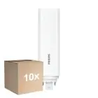 Fordelspakke 10x Philips CorePro PL-T LED Pære HF 18.5W - 830 Varm Hvid | 4-Pinde - Erstatter 42W