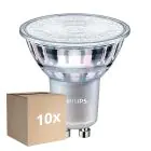 Fordelspakke 10x Philips MASTER Value LED Spot GU10 PAR16 3.7W 355lm 60D - 927 Ekstra Varm Hvid | Bedste Farvegengivelse - Dæmpbar - Erstatter 50W