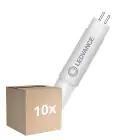 Fordelspakke 10x Ledvance LED Lysrør T5 (Mains AC) High Efficiency 7W 1100lm - 840 Kold Hvid | 55cm - Erstatter 14W