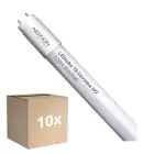 Fordelspakke 10x Noxion LED Lysrør T8 Avant Extreme (EM/Mains) High Output 11.2W 1575lm - 840 Kold Hvid | 90cm - Erstatter 30W