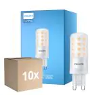 Fordelspakke 10x Philips Corepro LED Capsule G9 4.8W 570lm - 830 varm hvid | erstatter 60W