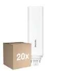 Fordelspakke 20x Philips CorePro PL-T LED Pære HF 18.5W - 840 Kold Hvid | 4-Pinde - Erstatter 42W