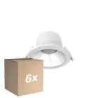 Fordelspakke 6x Noxion LED Downlight Apollo V2.0 6-12W 720-1500lm 60D - 830/840 CCT | 145mm - Udsnit 120mm