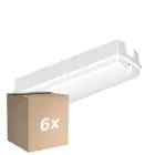 Fordelspakke 6x Ledvance LED Væglampe Compact Rektangulær Hvid 8W 840lm - 830-840 CCT | IP65