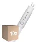 Fordelspakke 10x Ledvance LED Lysrør T5 HF P Electronic (HF) High Efficiency 7W 1000lm - 830 Varm Hvid | 55cm - Erstatter 14W