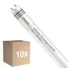 Fordelspakke 10x Philips LED Lysrør T8 CorePro (UN) High Output 8W 900lm - 865 dagslys | 60cm - erstatter 18W