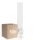 Fordelspakke 10x Philips PL-S 7W - UV-C | 2-Pinde