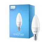 Philips Corepro LED Kerte E14 matt 5W 470lm - 827 ekstra varm hvid | erstatter 40W