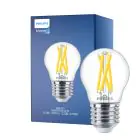Philips MASTER LED E27 Kugle Filament Klar 3.5W 470lm - 922-927 Dim To Warm | Bedste Farvegengivelse - Dæmpbar - Erstatter 40W